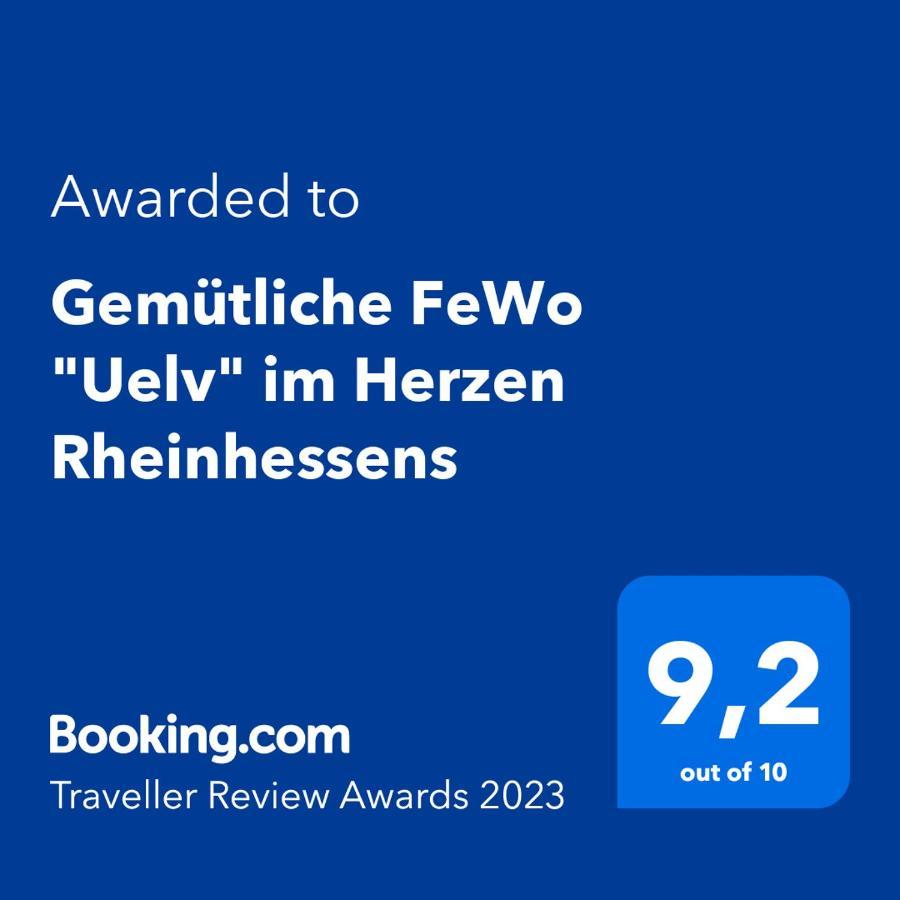 Gemuetliche Fewo "Uelv" Im Herzen Rheinhessens Uelversheim Esterno foto